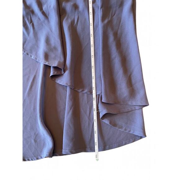 Lulus Wrap of Luxury Denim Blue Convertible High-Low Maxi Dress Size XL 0600S - Picture 12 of 16